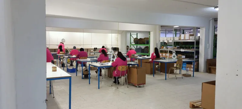 Banchi di assemblaggio nell'Annex